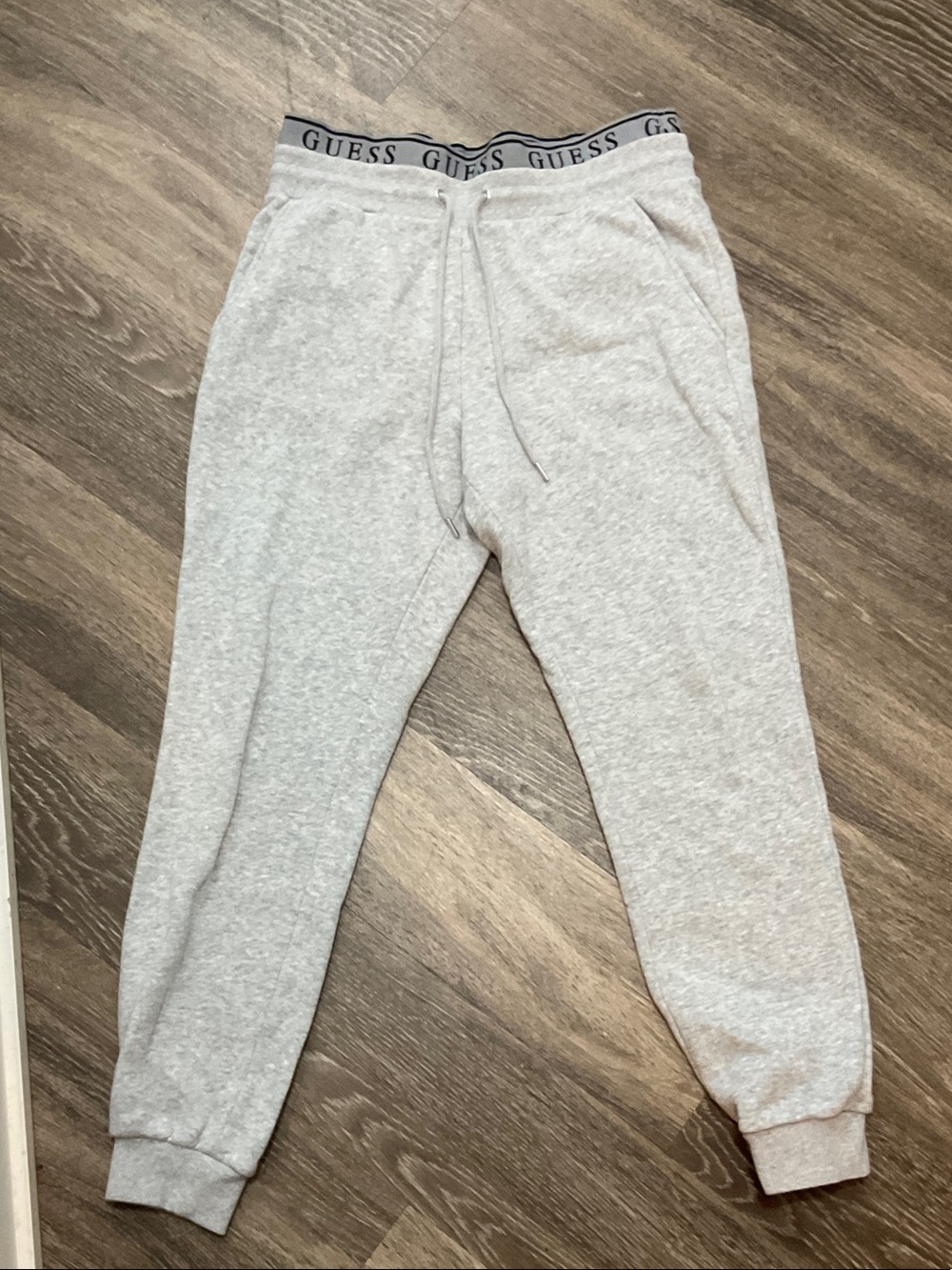 Guess Light Gray Heather Boys Jogger Sweatpants